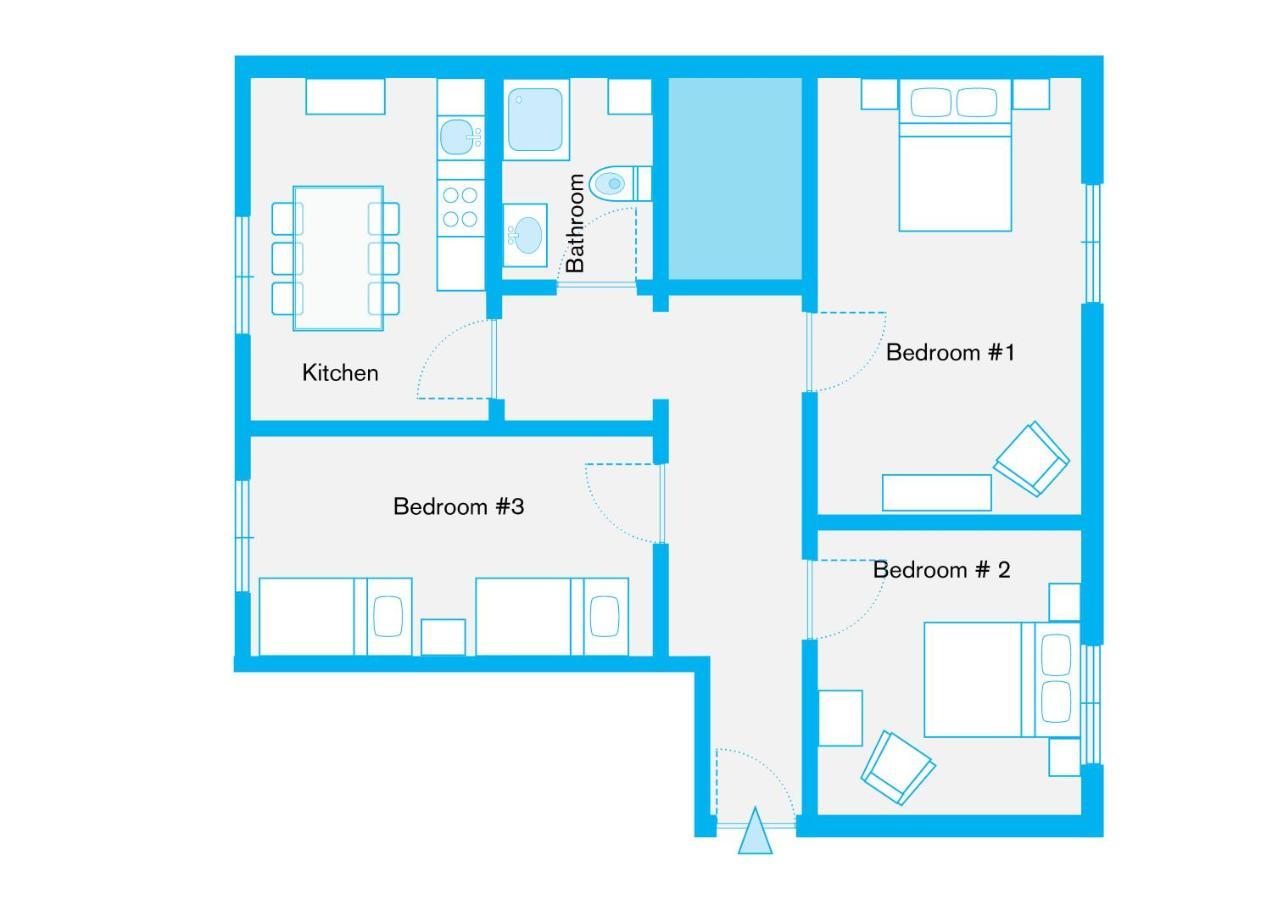 Appartement The Paul Ii, 3 Bedrooms Up To 6 Ppl In Prenzlauer Berg Berlijn